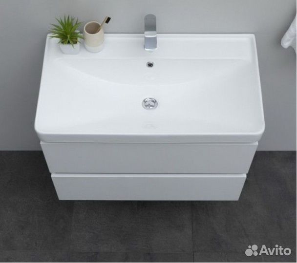 Мебель для ванной Aquanet Вега 80 белая