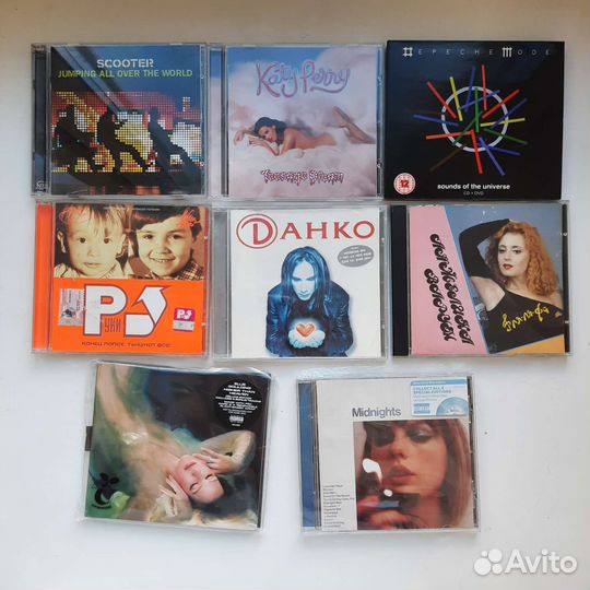 CD диски фирма, разное