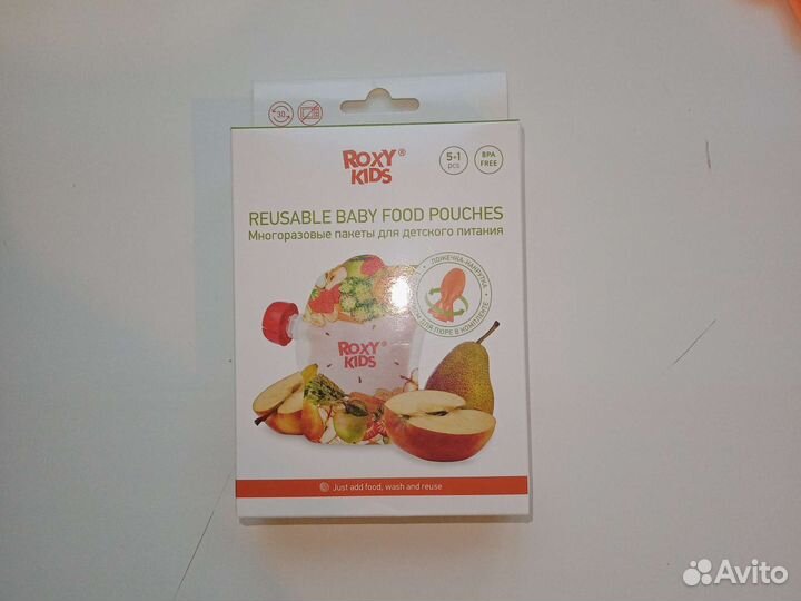 Многоразовые пакеты для детского питания