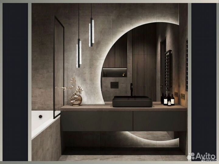 Душевые стеклянные ограждения гарантия 5 лет