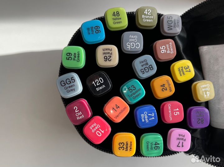 Маркеры для скетчинга/нейрографии/двухсторонние