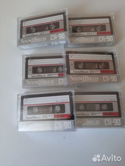 Новые аудио компакт-кассеты Sound Breeze CR90