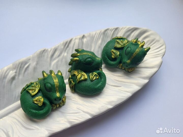 Мыло ручной работы дракон