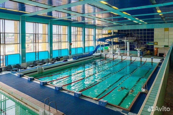 Абонемент в фитнес с бассейном