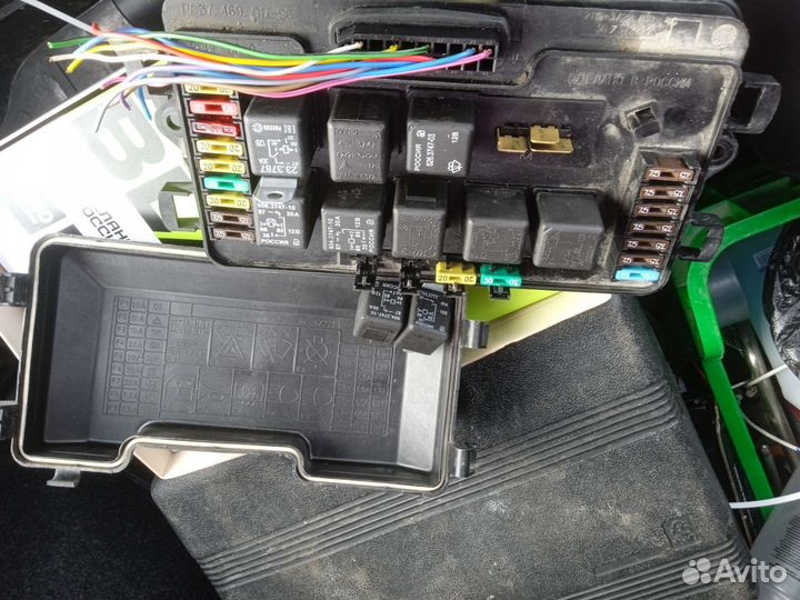 Блок предохранителей ваз 2114