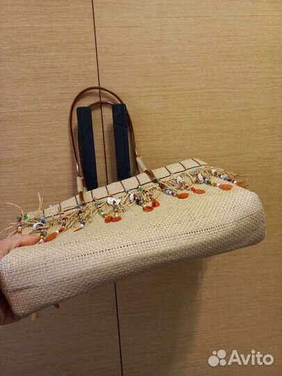 Сумка женская плетеная