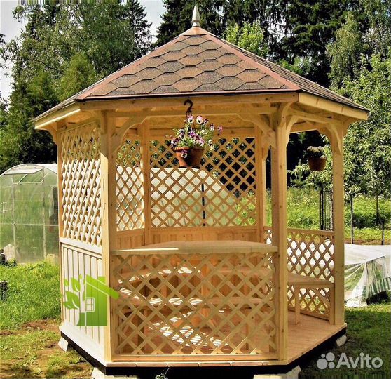 Беседка для дачи