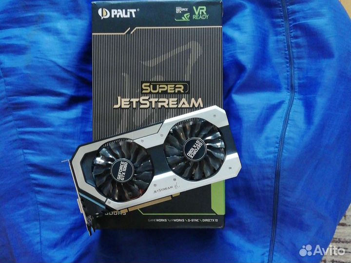 Видеокарта gtx 1060 6gb JetStream Palit