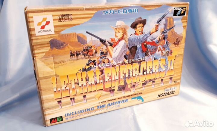 Sega Genesis Justifier Lethal Enforcers игры