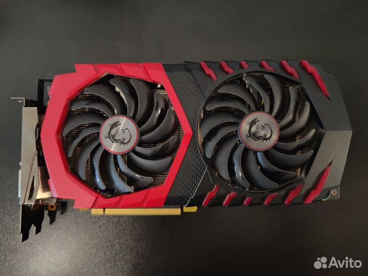 Видеокарта gtx 1060 6gb MSI gaming X
