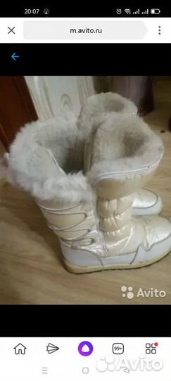 Зимние сапожки
