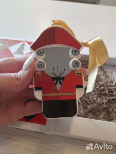 Елочная игрушка Щелкунчик в подарочной упаковке