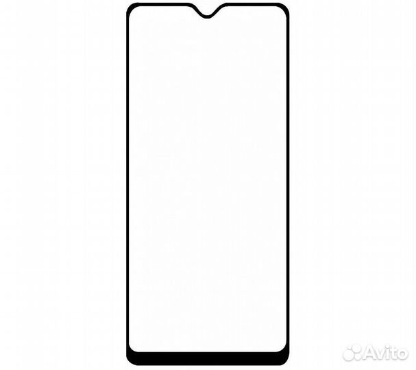 Защитное стекло для oppo A15/ A15s Full Glue черны