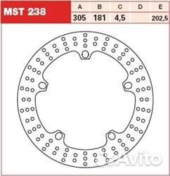 Тормозной диск BMW R1200 GS R1150 R1100