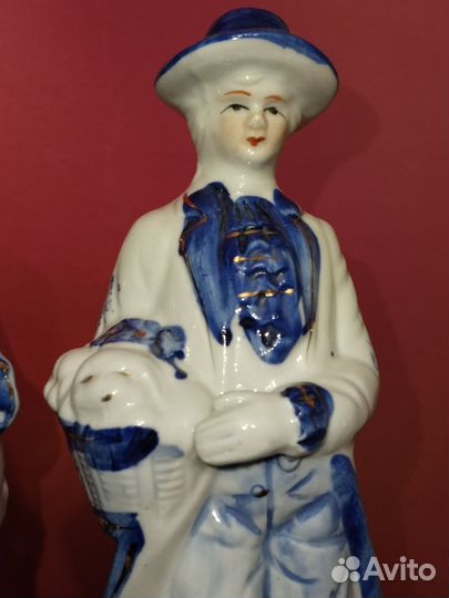 Статуэтка фарфор Англия винтаж 25 см