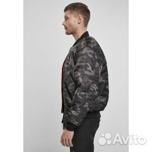 Куртка-бомбер Brandit, серый