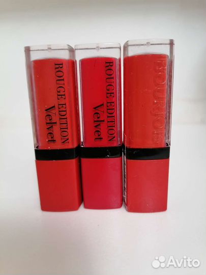 Помады-флюид Bourjois velvet rouge edition