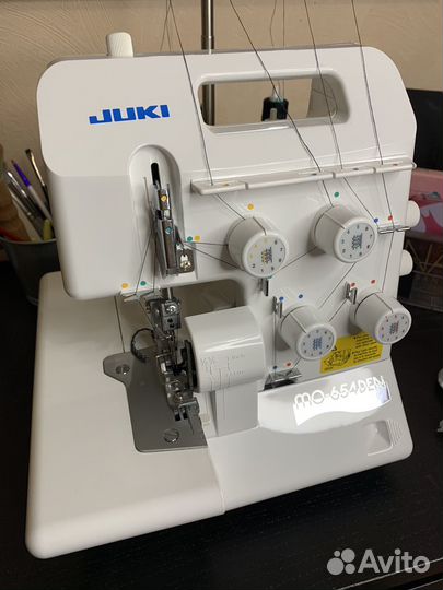 Оверлок juki mo 654 den