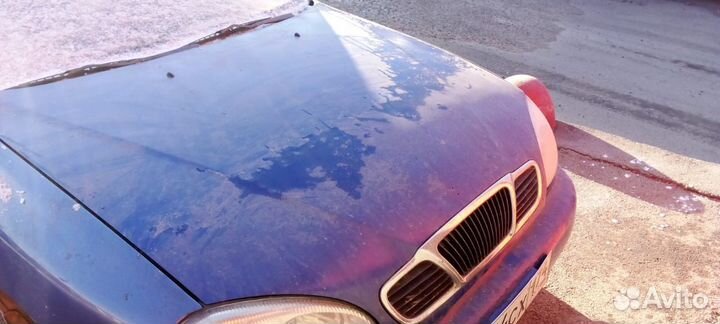 Капот на шевролет ланос