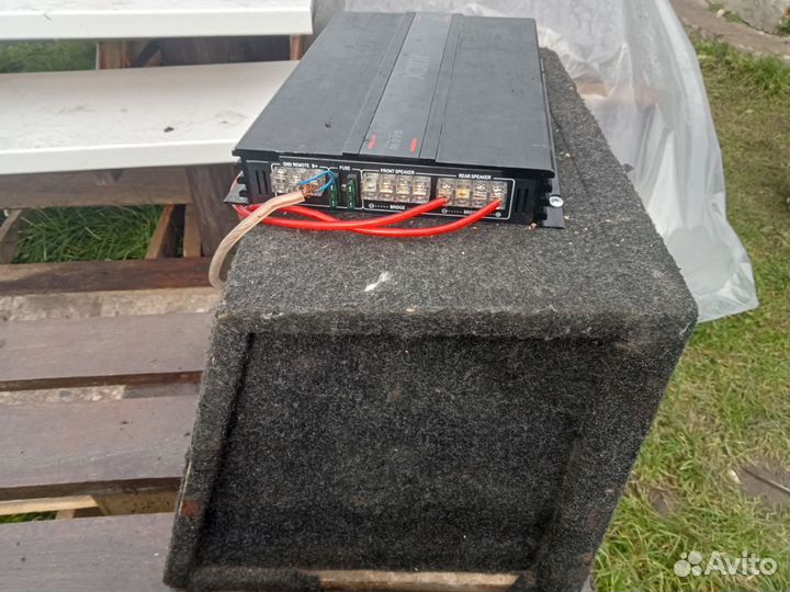 Сабвуфер и усилитель