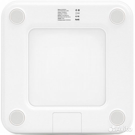 Умные весы Noerden bimi PNS-0302 White