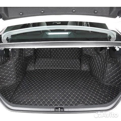 Camry 50/55 3Д Ковер из эко кожи в багажник F3WM1
