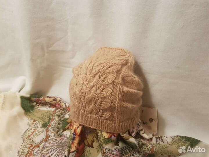 Шапка вязаная женская новая