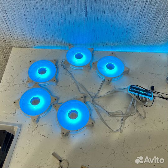 5шт. Комплект вентиляторов iwongou 120MM argb