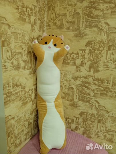 Кот Батон подушка - обнимашка (новая)