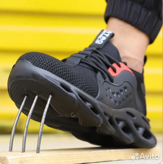 Обувь рабочая с металлическим носком