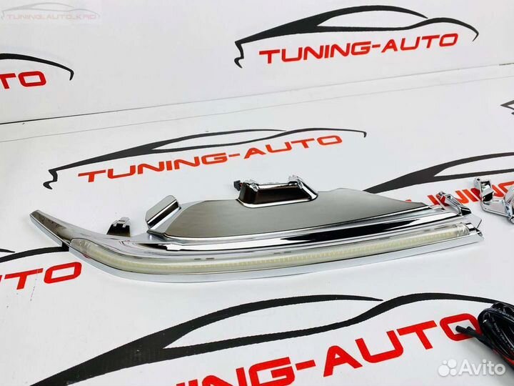 Ресницы фар Toyota Camry 55 LED W8582