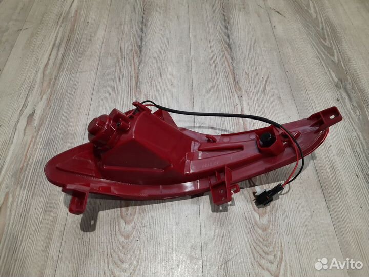 Фонарь противотуманный задний Hyundai solaris Лев