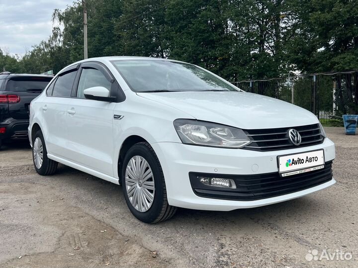 Volkswagen Polo 1.6 AT, 2018, 117 200 км