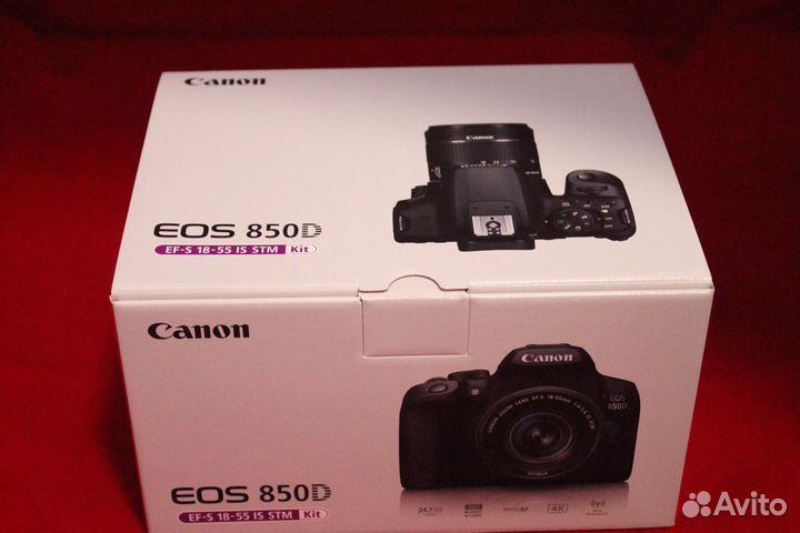 Canon EOS 850D kit 18-55 stm Новый