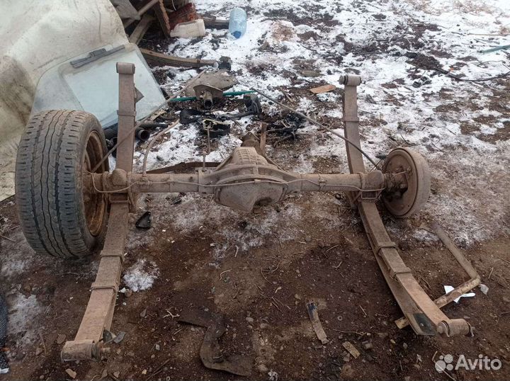 Задний мост на Волгу