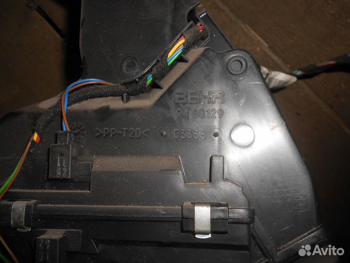 Задняя печка в сборе Мерседес W220