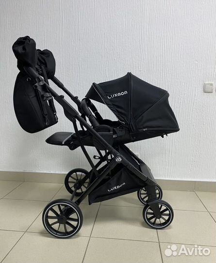 Прогулочная коляска luxmom с реверсивным блоком