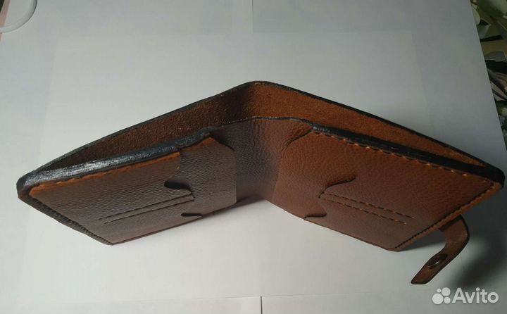 Обложка для автодокументов натуральная кожа