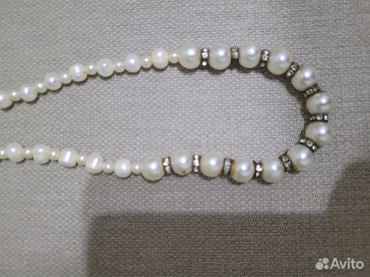 Бусы из натурального жемчуга СССР