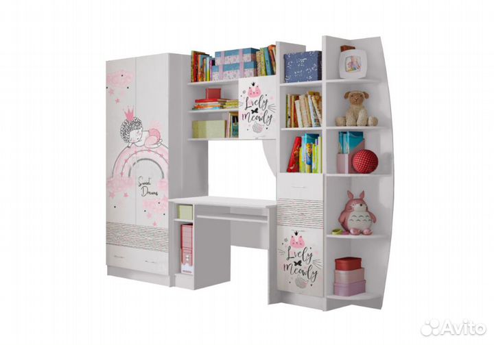 Юниор-2 лдсп Принцесса 1 Стенка