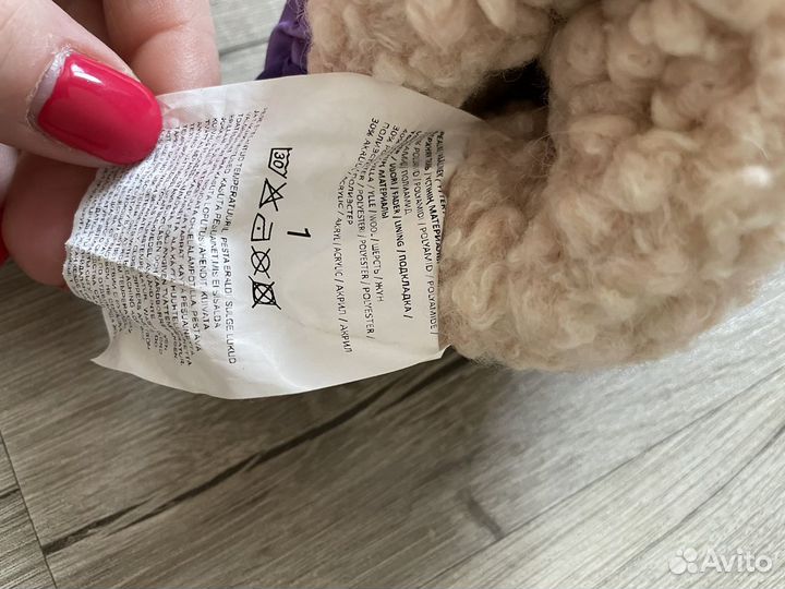 Шапка шлем lassie 48 и варежки краги