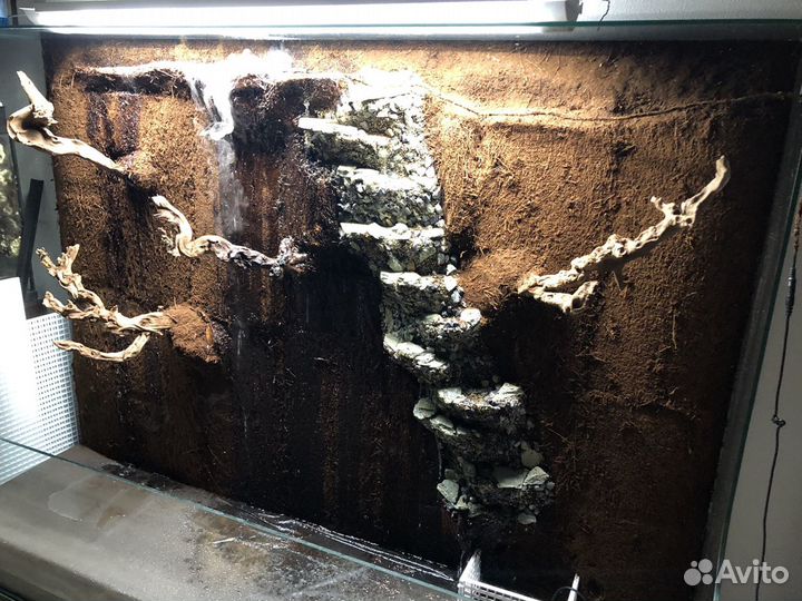 Оформление аквариум,флорариум,палюдариум,вивариум