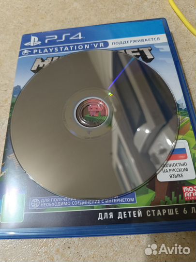 Диск Minecraft ps4