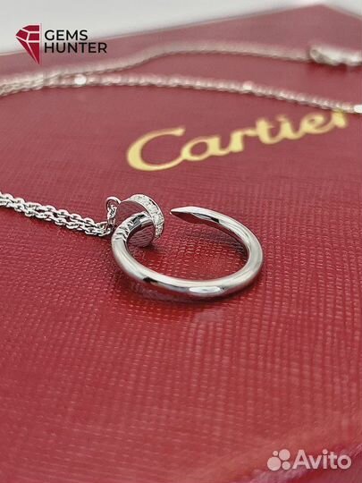 Колье золотое cartier гвоздь