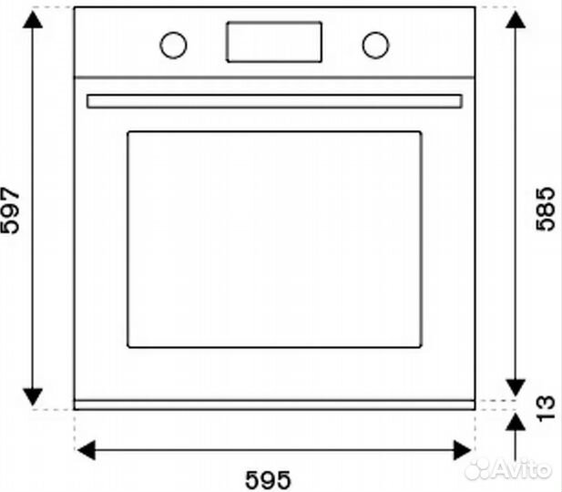 Духовой шкаф Bertazzoni F457modmwtc