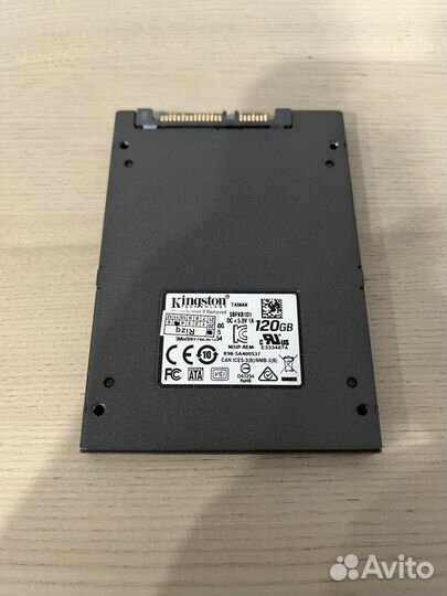 SSD Kingston A400 на 120GB