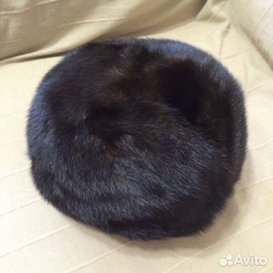 Новый норковый берет / шапка