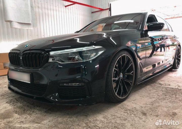 Лезвия порогов BMW 5 series G30 M-Performance