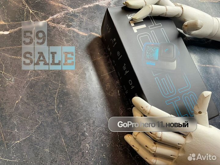 Gopro hero 11 black. новая