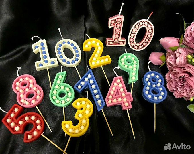 Свечи восковые